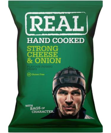 Real Crisps Create Your Own Mixed Case | 24x35g - 6x35g each of your 4 selected flavours. - Buy Online on GoSupps.com