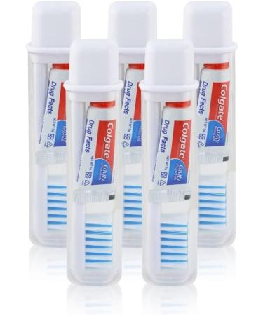 Travel Dental Kit - Compact Toothbrush & Mini 5g Toothpaste | Convenient Oral Hygiene On-the-Go - Buy Online on GoSupps.com