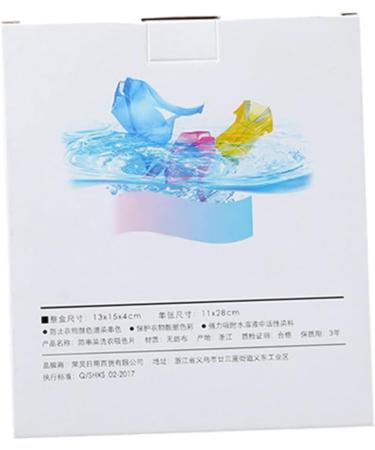 VANZACK 48 Pcs Washing Paper Laundry Stain Removers Eraced Clothes Stain Remover Washer Stain Remover Laundry Paper Dye for Clothes Color Paper Wash and Care Confetti As Shownx2pcs mediumx2pcs - Buy Online on GoSupps.com