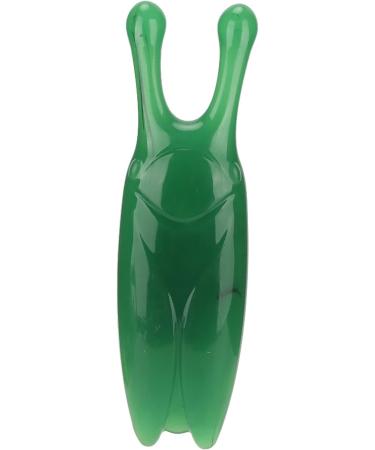 High Bridge Nose Scraper & Resin Massager - Reduce Puffiness & Sculpt Nose | Green Gua Sha Tool - Buy Online on GoSupps.com