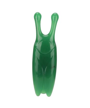 Nasal scraps with a high bridge nose massage device for reduction nose-alar-Gusha facial tools to reduce swelling on the jaw line green