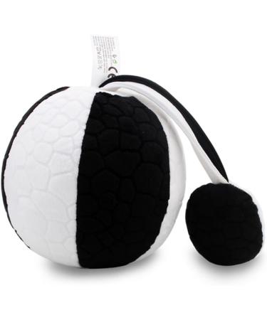 Ifundom 1stk Fehester Baby Visual Training Ball - Soft Bite Toy for Toddlers | 25x10cm Black & White Baby Ball - Buy Online on GoSupps.com
