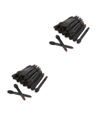Healeved 200 Pcs Brush Eyeshadow Sponge Eyeshadow Brush Lipstick Kit Mini Makeup Sponge Eye Sponge Sponges