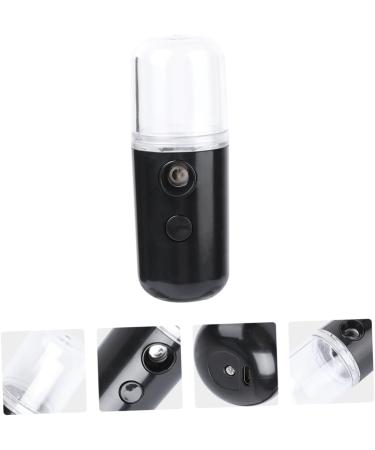 FOMIYES 1pc Plastic Humidifier Face Practical Steamer Facial Women Handy Usb Mist Multi-function Charging 14.5X4CM Black - Buy Online on GoSupps.com