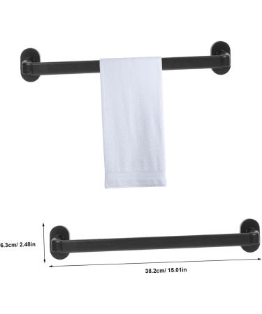 Cabilock No Punching Rack Paper Towel Holder Wall Mount Bathroom Towel Rack Towel Bar 38c Shower Door Suction - Buy Online on GoSupps.com