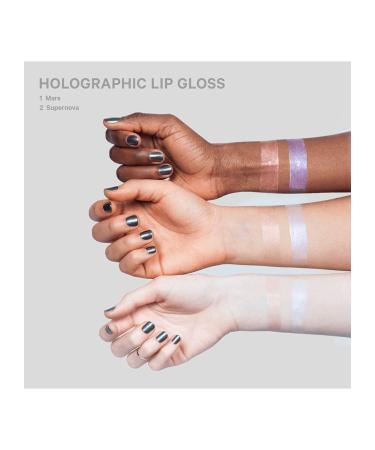 Buy MILK MAKEUP Holographic Lip Gloss Mars - Iridescent Golden Peach (0.32 oz) | International Shipping Available - Buy Online on GoSupps.com