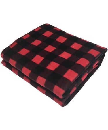 Bosuge Heated Car Ceiling Blanket - Quick Heating 12V Portable Fleece Travel Blanket in Red & Black for Winter - Buy Online on GoSupps.com
