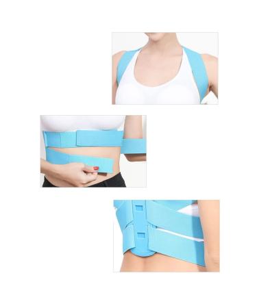 n/a Brace Support Belt Adjustable Back Posture Corrector Clavicle Spine Back Shoulder Lumbar Posture Corset (Color : Blue Size : L code) Handmade Full moon lofty ambition - Buy Online on GoSupps.com