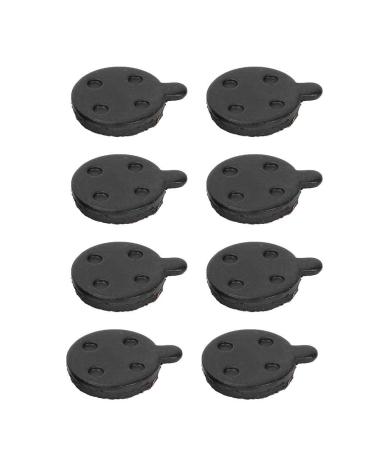 Brake Pads, Semi Metal Bike Brake Pads 4 Pairs Brake Disc Rotor Pad for 10inch Electric Scooter