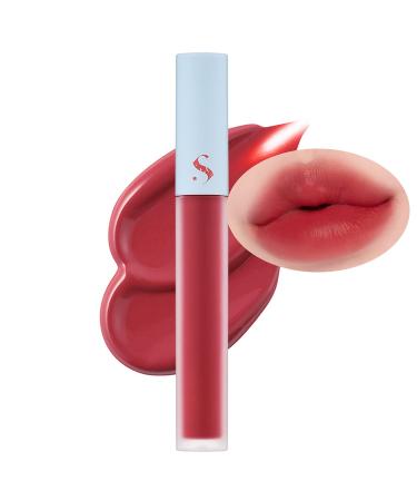 SAAT INSIGHT All-Time Mood Velvet Tint 4g (6AM) - Velvet Matte Highly Pigmented Lip Stain for Smudge-proof and Lasting Lip Makeup  Moisturizing Lip Gloss for Dry and Flaky Lips