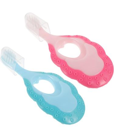 FRCOLOR 8 Pcs Baby Toothbrush Set - Hard Hat Cap Liner Manual Infants Brush for Travel - Safe & Portable Children's Products - Buy Online on GoSupps.com