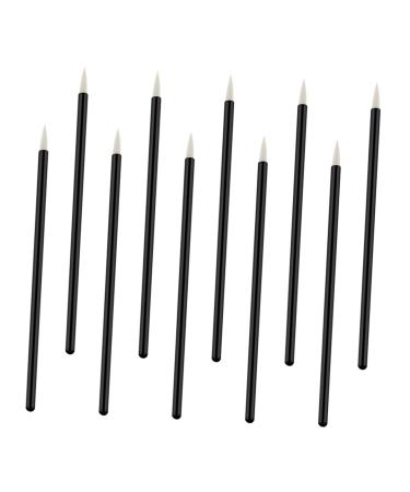 Balacoo 100pcs Makeup Brush Eyeliner Liquid Brush Cosmetics Brush Lip Brush Beauty Tools Disposable 10X0.5X0.5cm White