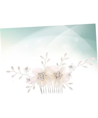 FRCOLOR Set of 3 Wedding Headpieces Wedding Hair Accessories Hair Accessories for Wedding Hair Combs for Brides Bridal Headbands Crystal Comb Accessories Headpiece White - Buy Online on GoSupps.com