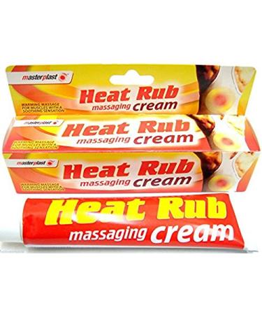 6 x tubes of Masterplast warming cream for massaging for pain relief 70 g per tube
