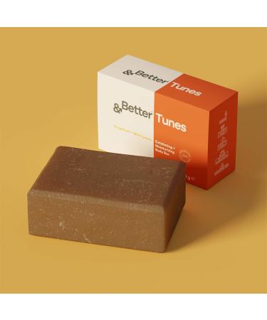Better Natural Body Bar Soap for Men - Heavy-Duty Exfoliating Scrub Bar with Pumice Organic Shea Butter & Citrus Scent | Handmade in Canada - 4 oz - Buy Online on GoSupps.com