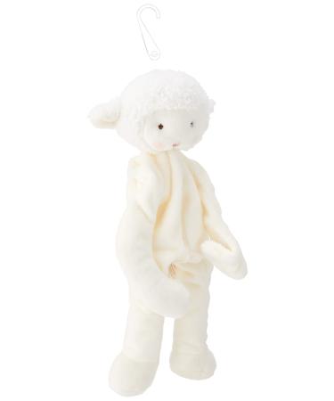 Bunnies By The Bay Kiddo Lamb Silly Buddy with Pacifier Holder