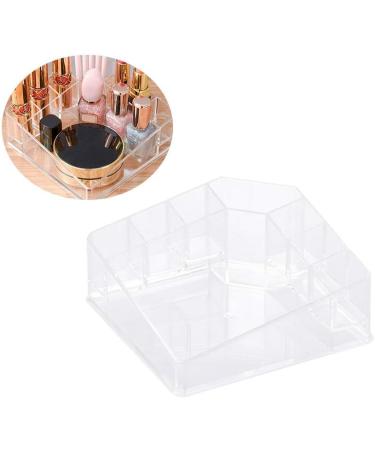 Anncus Makeup Box Acrylic Cosmetics Organizer Desktop Storage Rack for Lipsticks Blusher Eye Shadow Pressed Powder - (Color: 2) - Buy Online on GoSupps.com