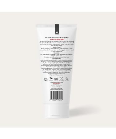 Bald Brothers Exfoliate Cleanser with Apricot Seed Oil - Pre Shave Exfoliating Scrub for Men with Pumice & Coconut Oil - Unscented Vegan Formula - Buy Online on GoSupps.com