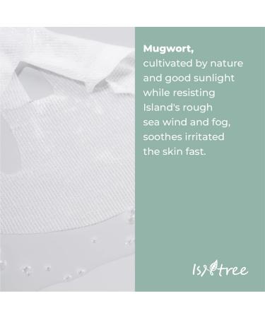 ISNTREE Mugwort Calming Gauze Mask - 10 Pack | Soothes Sensitive Skin & Hydrates Dry Skin Fast - Buy Online on GoSupps.com