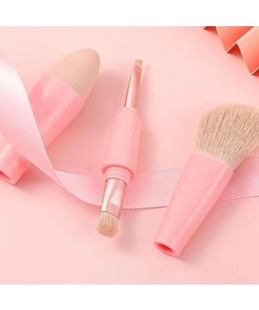 carrub Makeup Brush Glam Blend Eyeshadow Brush Set Foundation Brush Beauty Tool Multifunctional Portable Beauty Pen(Pink) - Buy Online on GoSupps.com