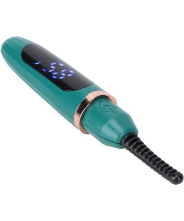 Qukaim Usb Heated Eyelash Curler Electric Eyelash Curler Usb Rechargeable Heated Curler with Intelligent Temperature Control Handheld Heated Eyelash Curler Green - Buy Online on GoSupps.com