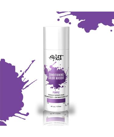 Splat Purple Hair Color Conditioning Masque 6oz - Intense Color & Conditioning Treatment - Buy Online on GoSupps.com