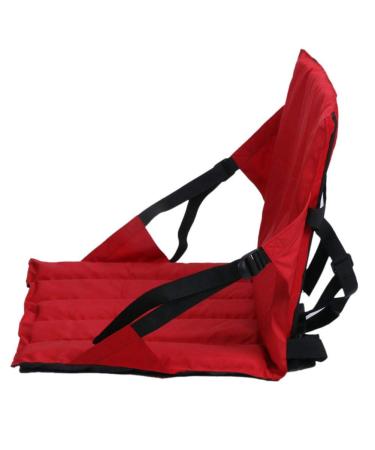 HYJJ Portable Folding Stadium Seat Padded Kayak Seat Padded CushionStraps Board Seat, Best Ultra Extra Thick Lightweight Back Support Cushion Seats for Kayaking Canoeing Rafting Fishing