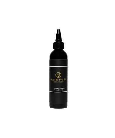 Hair Fuel Organics Growth Serum 4oz Formula with Jamaican Castor Jojoba Ginseng Oil To Promote and Grow Healthy Strong Hair All Hair Type Fuel to Grow Hair