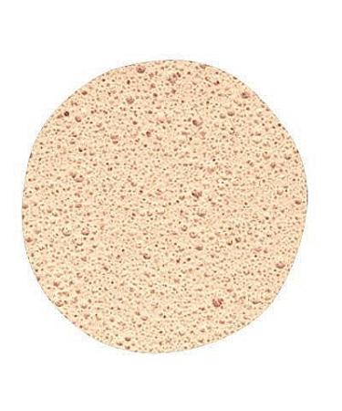 2x Apricot Beige Make-Up Remover Sponges | 8.5 cm Ideal for Face & Eye Mask Removal - Buy Online on GoSupps.com