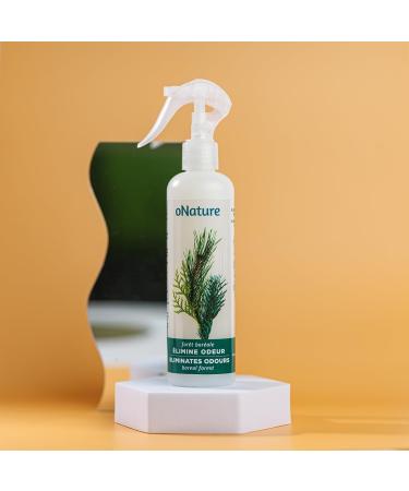 oNature Fabric Refresher Spray Water Mist for Linen Made with Natural Ingredients (Boreal Forest Aroma 250 ml) Boreal Forest 250 ml (Pack of 1) - Buy Online on GoSupps.com