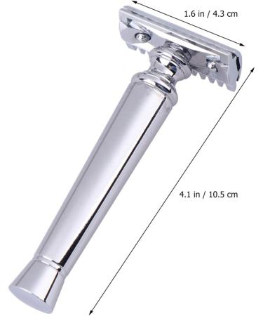 Manual Shaver Safety Beard Trimming Tool - Portable Hair Remover for Home Salon | International Shipping - Buy Online on GoSupps.com