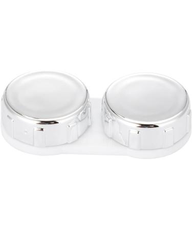 Portable Contact Lens Container Box with Mirror Tweezers & Cleaning Holder - Ideal for Travel & Storage - Buy Online on GoSupps.com
