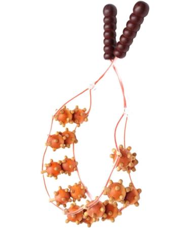 Lurrose 3-St Massage Device - Wooden Neck Roller & Fascia Therapy Tool for Ultimate Relaxation - Buy Online on GoSupps.com