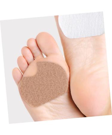 FOMIYES 30 Pairs Forefoot Pad Shoe Inserts Women's Heel & Forefoot Cushions Adhesive & Reusable Wool Felt Miss Five Toes Protector - Buy Online on GoSupps.com