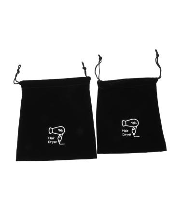 Didiseaon 2pcs Storage Bag Travel Hair Tools Home Tools Styling Tools Household Product Appliance