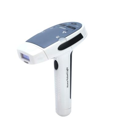IPL Hair Removal Device IPL Hair Remover Electric Permanent Painless Hair Removal Machine Body Epilator - Face and Bikini with 2 Lamps (Blue)