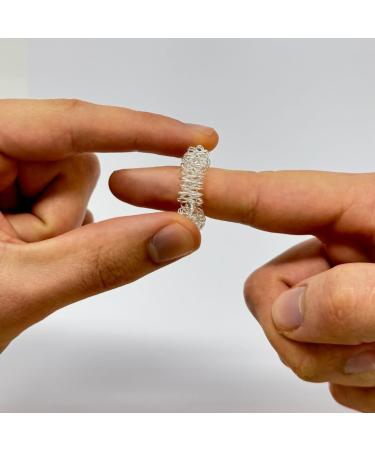 Buy ATC Handels Acupressure Finger Massage Rings - Gold & Silver Spring Steel for Relaxation - Ideal for Fingers & Toes - Buy Online on GoSupps.com