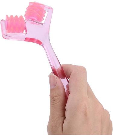 Moum Routes Facial & Body Roller Massager - Pink Slimming Chin Massage Device | Skin-Tightening Beauty Tool for Neck & Face Treatment - Buy Online on GoSupps.com