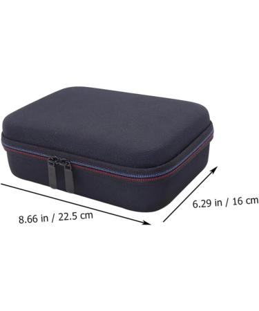 Minkissy Travel Storage Bag for Safety Razors & Hair Scissors - Durable EVA Case for Hair Clippers & Razor Accessories - Perfect for International Use - Buy Online on GoSupps.com