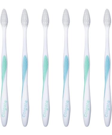 Colgate Wave Sensitive Toothbrush Compact Soft - Pack of 6 | Colors Vary - Buy Online on GoSupps.com