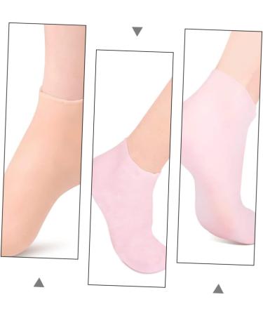 FRCOLOR 3pairs Moisturizing Socks High Heels Womens Socks Heel Boots for Women Protective Moisturizing Sock Foot Socks Foot Protection Covers Foot Care Socks Elastic Boat Socks 20x8.5cm - Buy Online on GoSupps.com