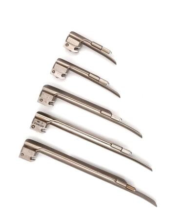 SURGICAL ONLINE Airway Intubation Deluxe Set - Five Straight Blades & One Handle - First Responder Kit - Buy Online on GoSupps.com