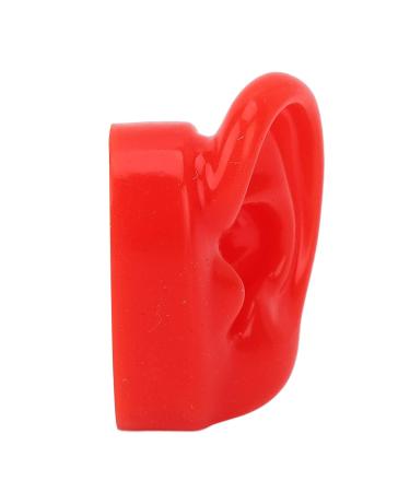 Simulated Ear Model for Acupuncture Clinics - Tough, Water-Resistant, Slick & Soft (Red) - Buy Online on GoSupps.com
