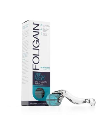 Foligain Hair & Scalp Derma Micro-Needling Roller  Hair Loss Treatment