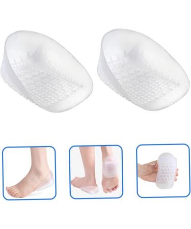 FOMIYES U-Shaped Heel Pad Cushions | 5 Pairs Orthotic Insoles for Height Increase | Invisible Heel Inserts for Men & Women - Buy Online on GoSupps.com