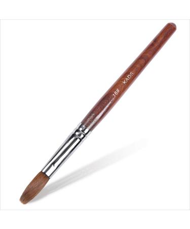 Kads Kolinsky Acrylic Nail Brush Rosewood Nail Art Brush Manicure Tool