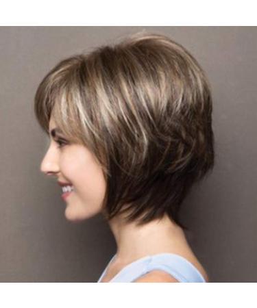 Stay & Ma Braun Runge Short Women's Wig - Voluminous Wavy Heat-Resistant Fashion Wig for Daily Wear - Buy Online on GoSupps.com
