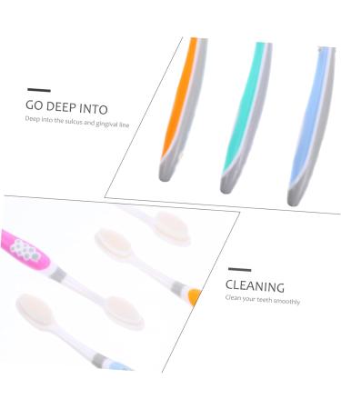 Minkissy 8-Pack Ultrafine Soft Toothbrushes for Kids - Travel Manual & Hard Toothbrushes - Buy Online on GoSupps.com