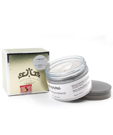 Temporary White Hair Color Wax for Instant Hairstyle Change - Ideal for Parties, Cosplay, and Dates - Men and Women Friendly - Buy Online on GoSupps.com