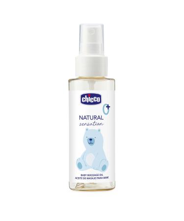 CHICCO NATURAL SENSATION - Huile de massage pour b b - 100 ml